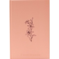 Bíblia Sagrada ARA Capa dura ilustrada Rose Tan e beiras brancas