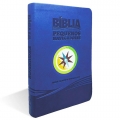 Bíblia Pequenos Navegadores Luxo Azul