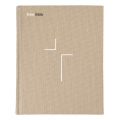 Jesus Bible | NVI | Espaço Para Anotações | Leitura Perfeita | Tecido Sobre Capa Dura Cinza