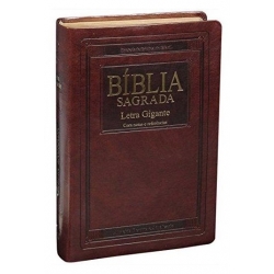 Bíblia Sagrada ARA Letra Gigante - Capa Marrom Bíblia Sagrada ARA Letra Gigante - Capa Marrom