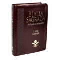 Bíblia Sagrada NTLH045LG | Letra Grande | Castanho