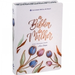 Bíblia da Mulher - Nova Edição - Letra Grande - Capa Branca