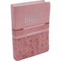 Bíblia Sagrada NTLH065TILGI | Letra Gigante | Rosa Claro | Índice Digital