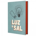 Bíblia Sagrada ACF - Letra Normal - Luz e Sal - Capa Dura - Borda Pintada