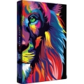Holy Bible Colorful Lion KJV
