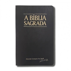 Bíblia ACF SLIM Plus - Preta (Brochura)