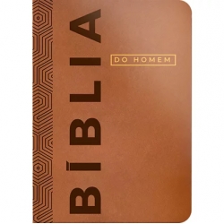 Bíblia Devocional Do Homem | NVI | Letra Grande | Capa Luxo Marrom