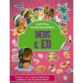 DEUS E EU: BÍBLIA COM ADESIVOS BRILHANTES