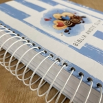 Bíblia Anote Slim NVT Capa dura "Chocolate" com espiral