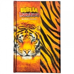 Bíblia Aventura Para Crianças | NVI | Leitura Perfeita | Capa Dura Tigre com Iman Bíblia Aventura Para Crianças | NVI | Leitura Perfeita | Capa Dura Tigre com Iman