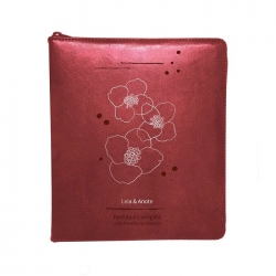 Biblia leia e anote ARC ziper - Capa luxo vinho Biblia leia e anote ARC ziper - Capa luxo vinho
