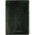Bíblia de C.S. Lewis NAA - couro soft verde