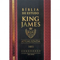 Bíblia de Estudo King James Atualizada | Hipergigante | Full Collor | Capa Dura