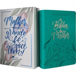 Biblia da Mulher (NAA) Grande Nova Edição - Turquesa Biblia da Mulher (NAA) Grande Nova Edição - Turquesa