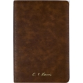 Bíblia C. S. Lewis - Capa couro-soft castanho