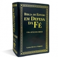 Bíblia de Estudo em Defesa da Fé - Preto