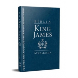 Bíblia King James Atualizada Slim | KJA | Azul