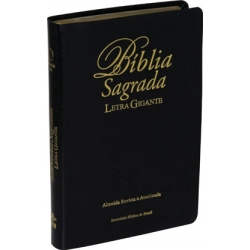 Bíblia Letra Gigante RA067LGI  - Preta
