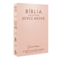 Bíblia de Estudo  Media Joyce Meyer - Capa Rosa 