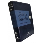 Bíblia Shedd - Capa duotone azul Bíblia Shedd - Capa duotone azul
