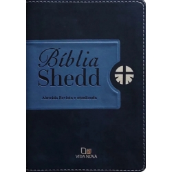 Bíblia Shedd - Capa duotone azul Bíblia Shedd - Capa duotone azul