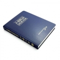 Bíblia ACF Letra Média Fina - Capa Semi Luxo Azul