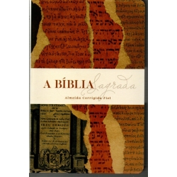 Bíblia ACF Manuscritos Semi Luxo
