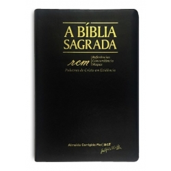 Bíblia ACF RCM Grande - Capa Luxo Preto