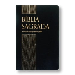 BÍBLIA ACF SEMI-LUXO LETRA NORMAL PRETA BÍBLIA ACF SEMI-LUXO LETRA NORMAL PRETA
