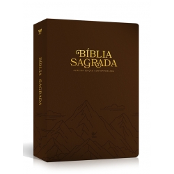Bíblia AEC letra grande – marrom