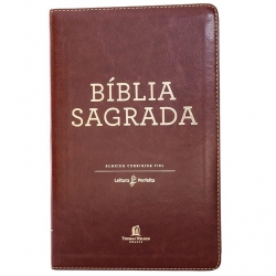 Bíblia Sagrada Leitura Perfeita - Marrom - ACF Bíblia Sagrada Leitura Perfeita - Marrom - ACF