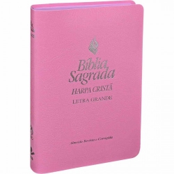 Bíblia com Harpa Cristã Letra Grande