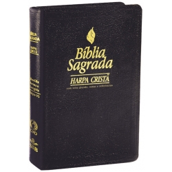 Bíblia com Harpa Cristã - Letra Grande, Notas e Referências