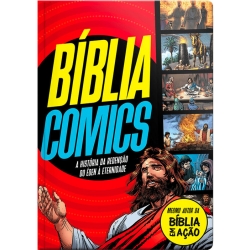Bíblia Comics - Vermelha Capa dura