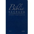 Bíblia Sagrada Comparativa Extra Gigante - Capa Luxo Azul