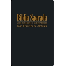 Bíblia Sagrada Gigante Dicionário e Concordância - Preta