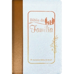 Bíblia da família Capa flexível PU bicolor