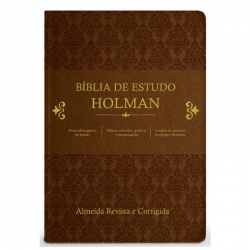 Bíblia De estudo Holman - Marrom