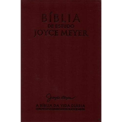 Bíblia de Estudo Joyce Meyer - Capa Marrom