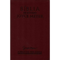 Bíblia de Estudo Joyce Meyer - Capa Marrom Bíblia de Estudo Joyce Meyer - Capa Marrom