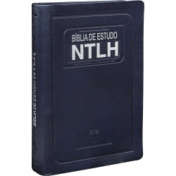 Bíblia de Estudo NTLH - Azul
