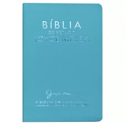 Bíblia de Estudo Joyce Meyer - Vida Diária - Tifany - NVI Bíblia de Estudo Joyce Meyer - Vida Diária - Tifany - NVI