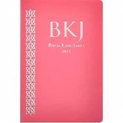Bíblia King James 1611 | Fiel | Ultrafina Rosa Bíblia King James 1611 | Fiel | Ultrafina Rosa
