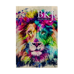 Bíblia BKJ 1611 Capa Dura Lion Colorida Ebenézer