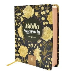 Bíblia Sagrada NVI, Couro Soft, Flores, Espaço Anotações, Leitura Perfeita Bíblia Sagrada NVI, Couro Soft, Flores, Espaço Anotações, Leitura Perfeita