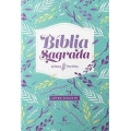 Bíblia Sagrada Nvi Leitura Perfeita - Couro Soft Flores Letra Gigante 
