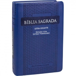 BÍBLIA RC GIGANTE LETRAS A VERMELHO ÍNDICE DIGITAL - AZUL BÍBLIA RC GIGANTE LETRAS A VERMELHO ÍNDICE DIGITAL - AZUL
