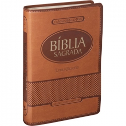 BIBLIA | ÍNDICE DIGITAL | LETRA GIGANTE | CASTANHO