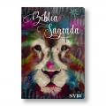 Bíblia NVI Slim - Leão Artístico