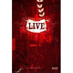 Bíblia de Estudo LIVE - Capa Luxo Vermelha